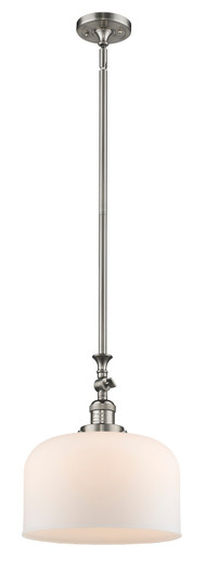 Franklin Restoration One Light Mini Pendant in Brushed Satin Nickel (405|206-SN-G71-L)