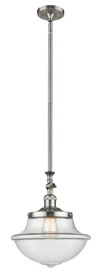 Franklin Restoration LED Mini Pendant in Brushed Satin Nickel (405|206-SN-G542-LED)