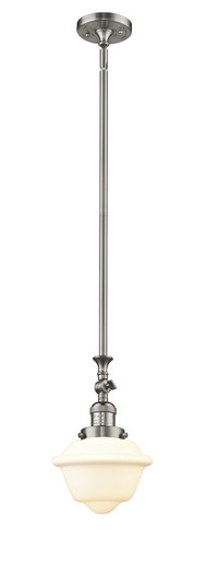 Franklin Restoration One Light Mini Pendant in Brushed Satin Nickel (405|206-SN-G531) Franklin Restoration One Light Mini Pendant in Brushed Satin Nickel (405|206-SN-G531)