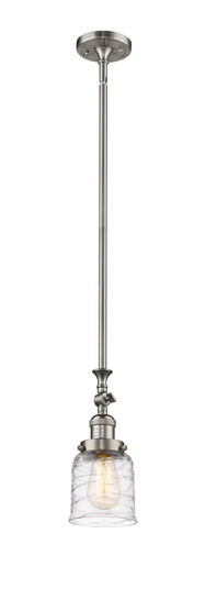 Franklin Restoration LED Mini Pendant in Brushed Satin Nickel (405|206-SN-G513-LED)