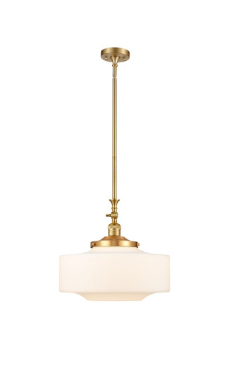 Franklin Restoration One Light Mini Pendant in Satin Gold (405|206-SG-G691-16)