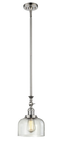 Franklin Restoration One Light Mini Pendant in Polished Nickel (405|206-PN-G72)
