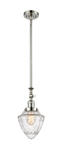 Franklin Restoration LED Mini Pendant in Polished Nickel (405|206-PN-G664-7-LED)