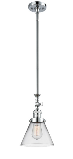 Franklin Restoration One Light Mini Pendant in Polished Chrome (405|206-PC-G42)