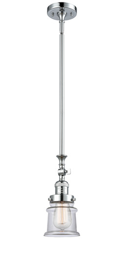 Franklin Restoration One Light Mini Pendant in Polished Chrome (405|206-PC-G182S)