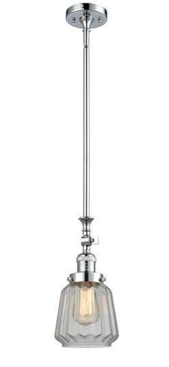 Franklin Restoration LED Mini Pendant in Polished Chrome (405|206-PC-G142-LED)