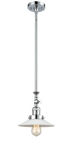 Franklin Restoration One Light Mini Pendant in Polished Chrome (405|206-PC-G1)