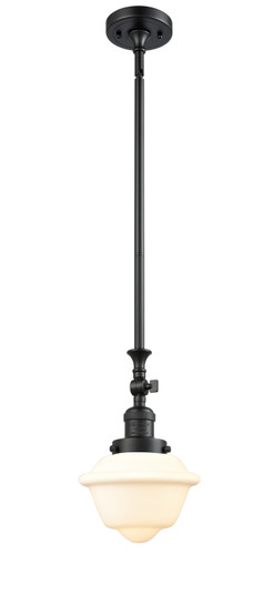 Franklin Restoration LED Mini Pendant in Matte Black (405|206-BK-G531-LED)