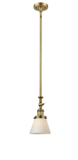 Franklin Restoration LED Mini Pendant in Brushed Brass (405|206-BB-G61-LED)