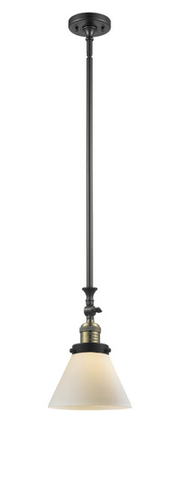 Franklin Restoration One Light Mini Pendant in Black Antique Brass (405|206-BAB-G41)