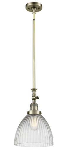 Franklin Restoration LED Mini Pendant in Antique Brass (405|206-AB-G222-LED)