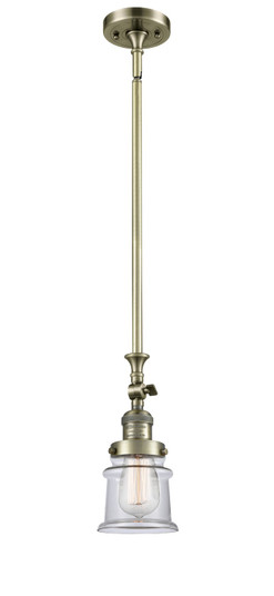 Franklin Restoration LED Mini Pendant in Antique Brass (405|206-AB-G182S-LED)