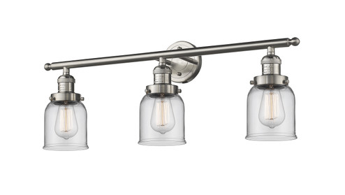 Franklin Restoration Three Light Bath Vanity in Brushed Satin Nickel (405|205-SN-G52)