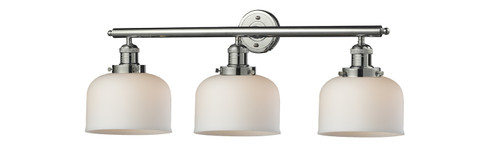 Franklin Restoration Three Light Bath Vanity in Polished Nickel (405|205-PN-G71)