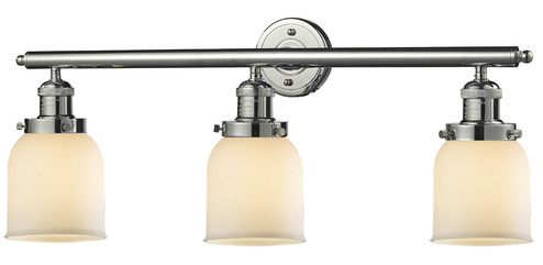 Franklin Restoration Three Light Bath Vanity in Polished Nickel (405|205-PN-G51)