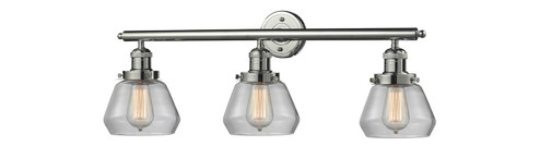 Franklin Restoration Three Light Bath Vanity in Polished Nickel (405|205-PN-G172)