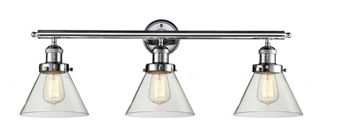 Franklin Restoration Three Light Bath Vanity in Polished Chrome (405|205-PC-G42)