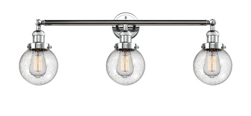 Franklin Restoration Three Light Bath Vanity in Polished Chrome (405|205-PC-G204-6)