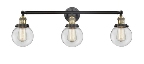 Franklin Restoration LED Bath Vanity in Black Antique Brass (405|205-BAB-G202-6-LED)