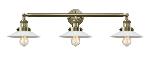 Franklin Restoration Three Light Bath Vanity in Antique Brass (405|205-AB-G1)
