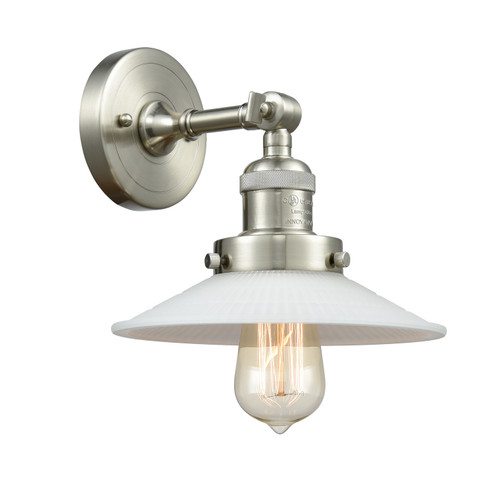Franklin Restoration One Light Wall Sconce in Brushed Satin Nickel (405|203-SN-G1)