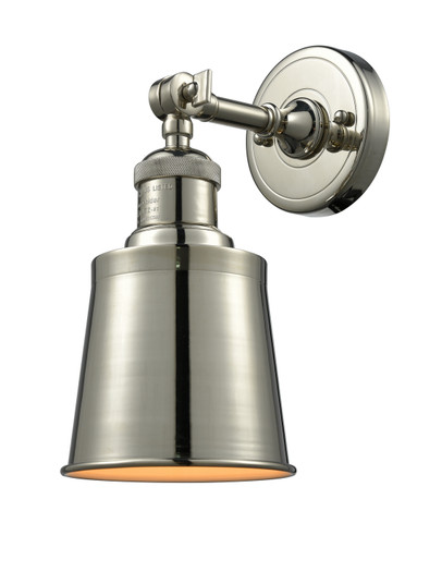 Franklin Restoration One Light Wall Sconce in Polished Nickel (405|203-PN-M9)