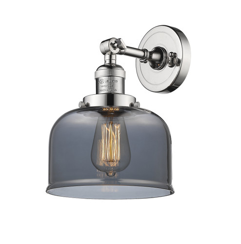 Franklin Restoration LED Wall Sconce in Polished Nickel (405|203-PN-G73-LED)