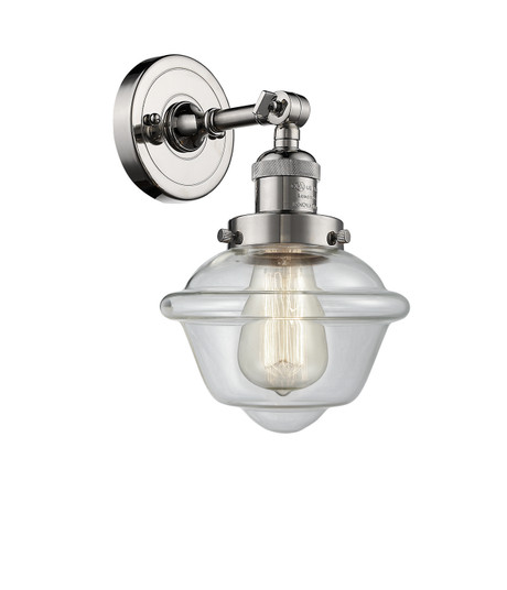 Franklin Restoration LED Wall Sconce in Polished Nickel (405|203-PN-G532-LED)