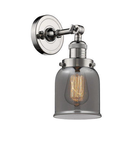 Franklin Restoration One Light Wall Sconce in Polished Nickel (405|203-PN-G53)