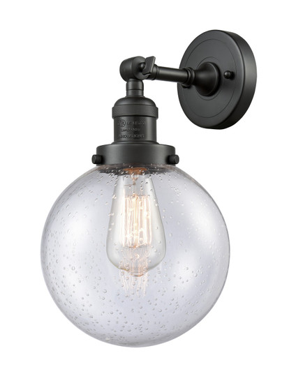 Franklin Restoration LED Wall Sconce in Oil Rubbed Bronze (405|203-OB-G204-8-LED)