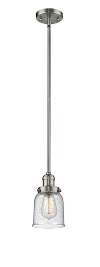 Franklin Restoration LED Mini Pendant in Brushed Satin Nickel (405|201S-SN-G54-LED) Franklin Restoration LED Mini Pendant in Brushed Satin Nickel (405|201S-SN-G54-LED)