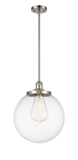 Franklin Restoration One Light Pendant in Brushed Satin Nickel (405|201S-SN-G202-14)