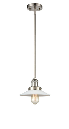 Franklin Restoration LED Mini Pendant in Brushed Satin Nickel (405|201S-SN-G1-LED)