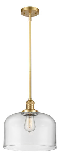 Franklin Restoration One Light Mini Pendant in Satin Gold (405|201S-SG-G72-L)