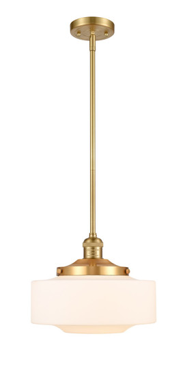 Franklin Restoration One Light Mini Pendant in Satin Gold (405|201S-SG-G691-12)