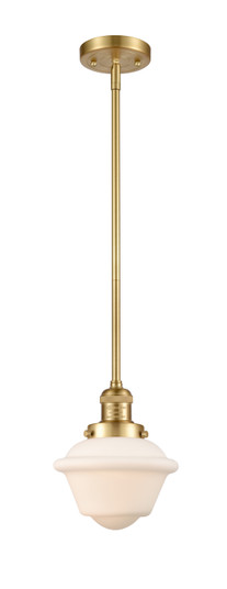 Franklin Restoration One Light Mini Pendant in Satin Gold (405|201S-SG-G531)
