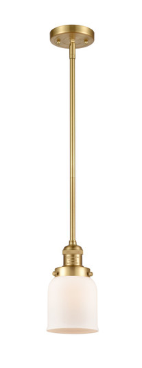 Franklin Restoration LED Mini Pendant in Satin Gold (405|201S-SG-G51-LED)