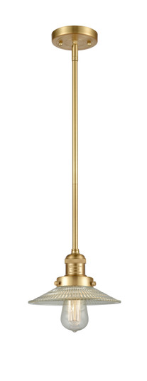 Franklin Restoration One Light Mini Pendant in Satin Gold (405|201S-SG-G2)