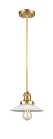 Franklin Restoration LED Mini Pendant in Satin Gold (405|201S-SG-G1-LED)