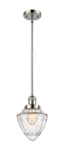 Franklin Restoration LED Mini Pendant in Polished Nickel (405|201S-PN-G664-7-LED)