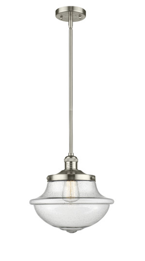 Franklin Restoration One Light Mini Pendant in Polished Nickel (405|201S-PN-G544)