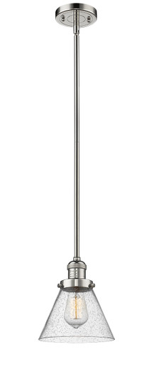 Franklin Restoration One Light Mini Pendant in Polished Nickel (405|201S-PN-G44)