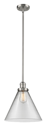 Franklin Restoration LED Pendant in Polished Nickel (405|201S-PN-G42-L-LED)