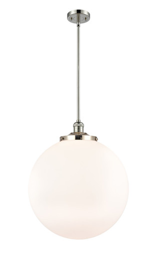 Franklin Restoration One Light Pendant in Polished Nickel (405|201S-PN-G201-18)