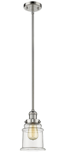 Franklin Restoration LED Mini Pendant in Polished Nickel (405|201S-PN-G182-LED)