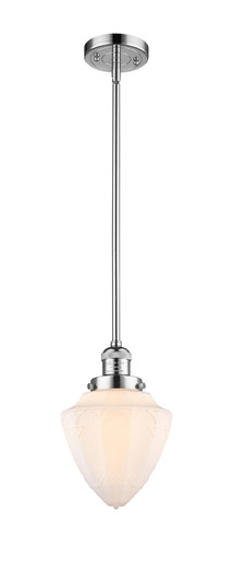 Franklin Restoration One Light Mini Pendant in Polished Chrome (405|201S-PC-G661-7)