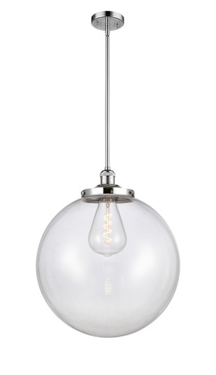 Franklin Restoration One Light Pendant in Polished Chrome (405|201S-PC-G202-18)
