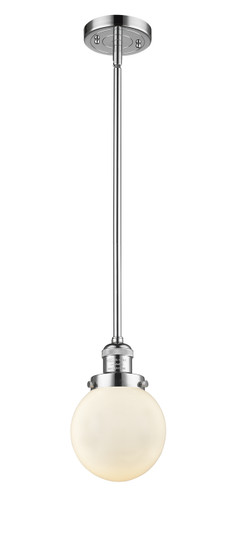 Franklin Restoration One Light Mini Pendant in Polished Chrome (405|201S-PC-G201-6)