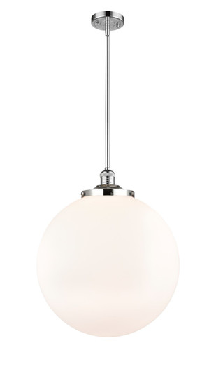 Franklin Restoration One Light Pendant in Polished Chrome (405|201S-PC-G201-18)