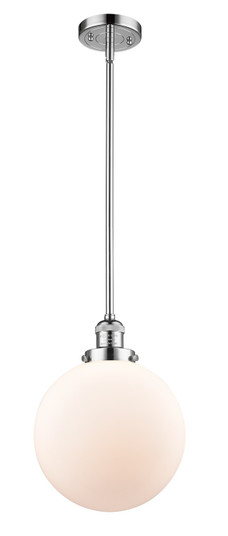 Franklin Restoration LED Mini Pendant in Polished Chrome (405|201S-PC-G201-10-LED)